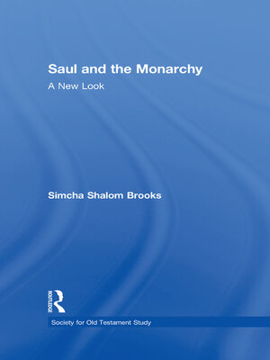 cover image of Saul and the Monarchy